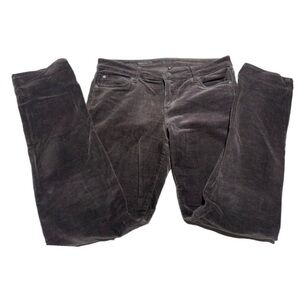 KUT FROM THE KLOTH FARRAH BABY BOOTCUT BROWN CORDUROY PANTS SIZE 14 COMFY